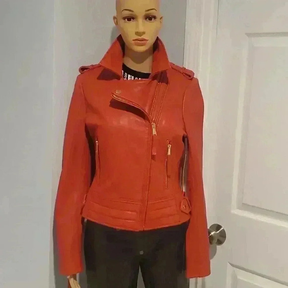 Genuine leather jacket new with tag - Picture 4 of 12